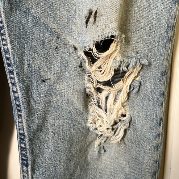 Vintage Levi’s Jeans W 42 L 34 Distressed - Picture 6 of 14